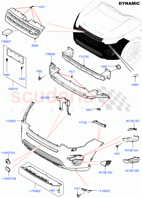 Part Diagram for Land Rover LR073264