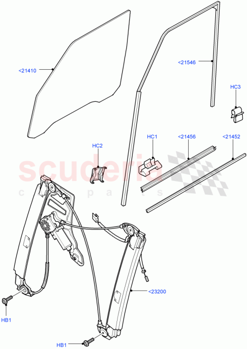 Part Diagram for Land Rover EKM500050
