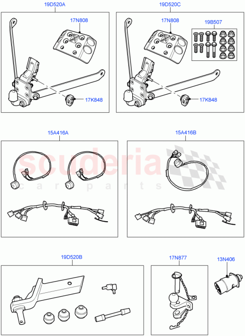 Part Diagram for Land Rover VUB504010