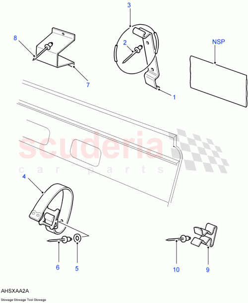 Part Diagram for Land Rover LR016695
