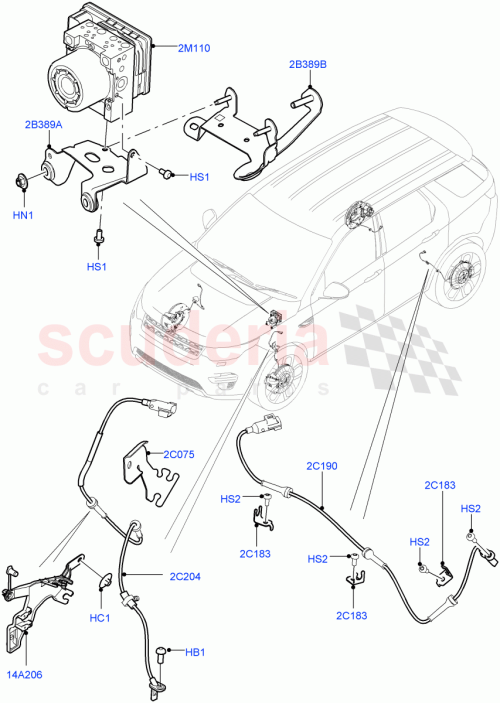 Part Diagram for Land Rover LR062155