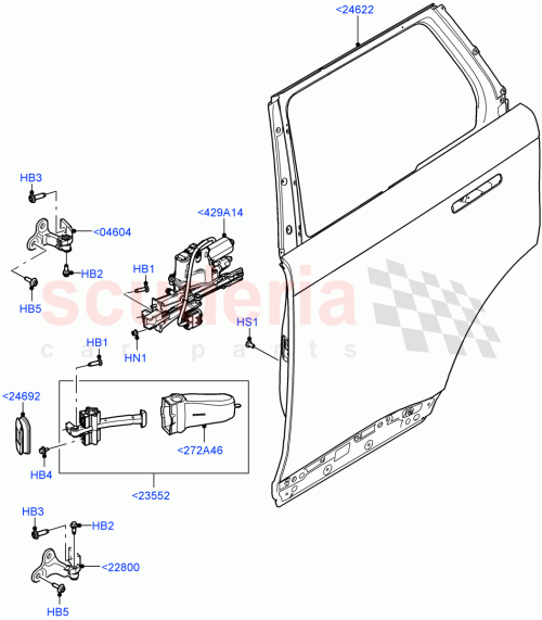 Part Diagram for Land Rover LR151807