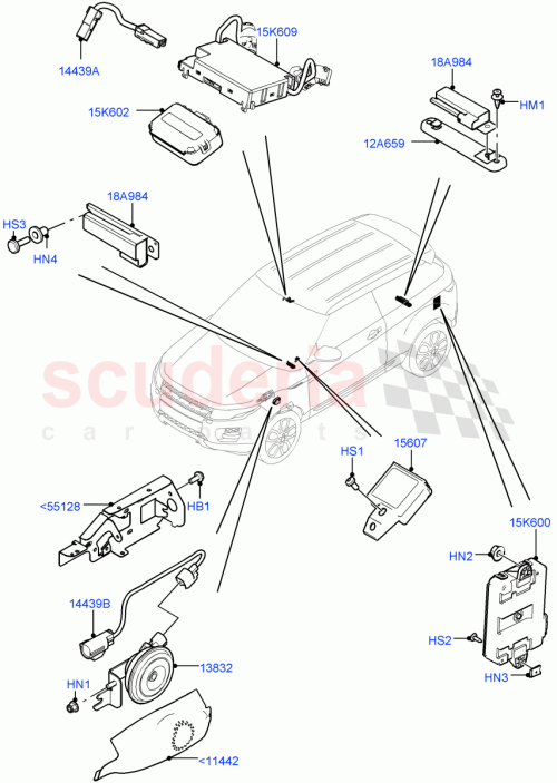 Part Diagram for Land Rover LR059763