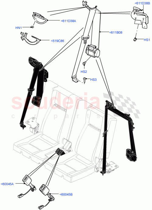 Part Diagram for Land Rover LR095402
