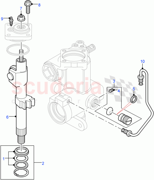 Part Diagram for Land Rover RTC4393