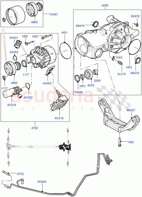 Part Diagram for Land Rover LR032298
