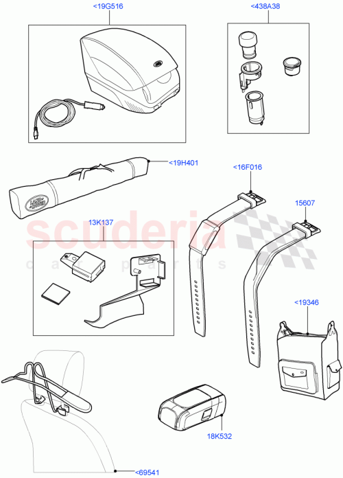 Part Diagram for Land Rover VPLRV0120