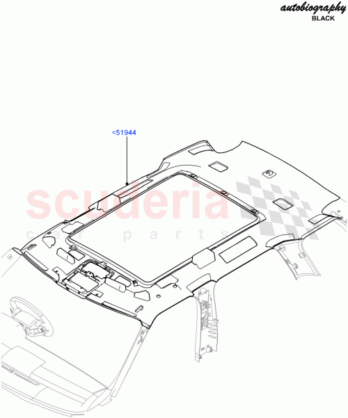 Part Diagram for Land Rover LR054487