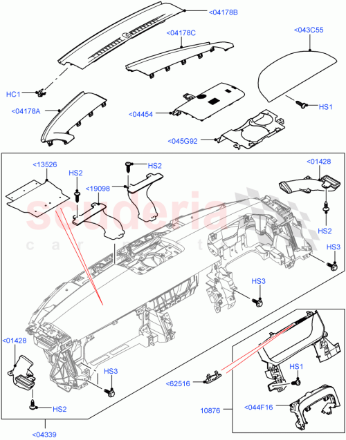 Part Diagram for Land Rover LR088404