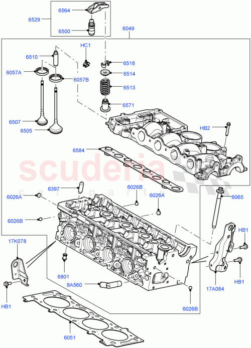 Part Diagram for Land Rover LR004168