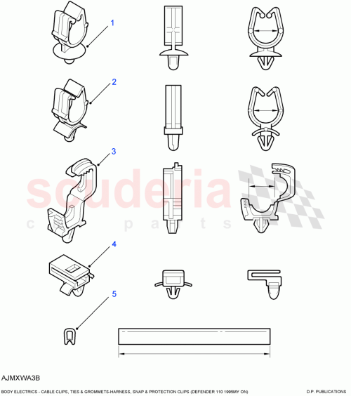 Part Diagram for Land Rover YQJ100200