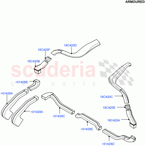 Part Diagram for Land Rover LR059707