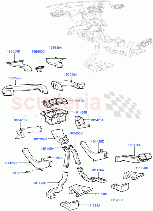 Part Diagram for Land Rover LR064715