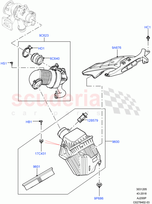 Part Diagram for Land Rover LR094063