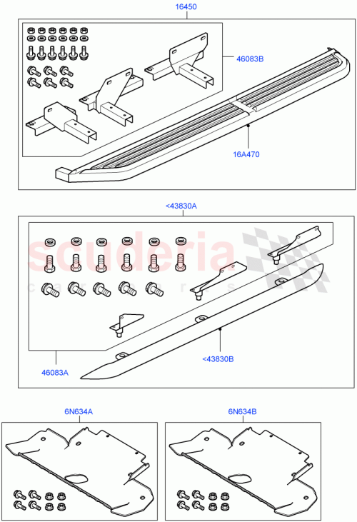 Part Diagram for Land Rover VPLAP0035