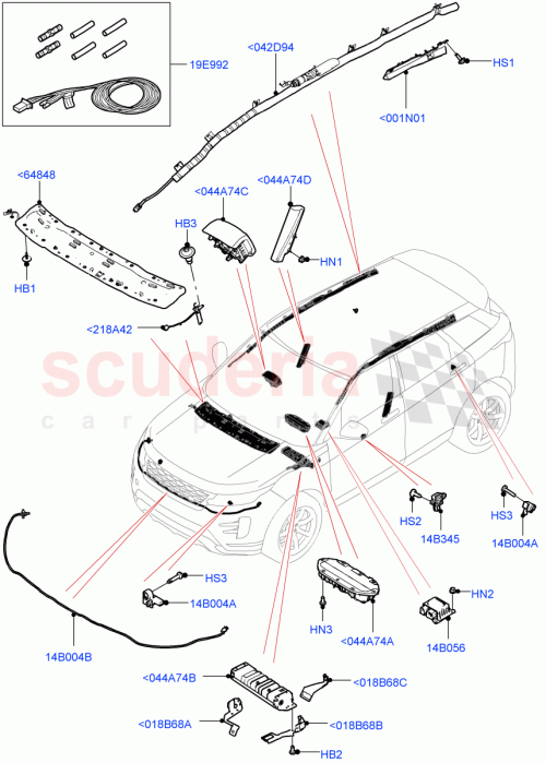 Part Diagram for Land Rover LR122991