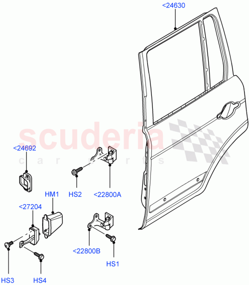 Part Diagram for Land Rover LR018230