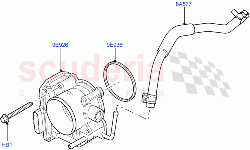 Part Diagram for Land Rover LR006814