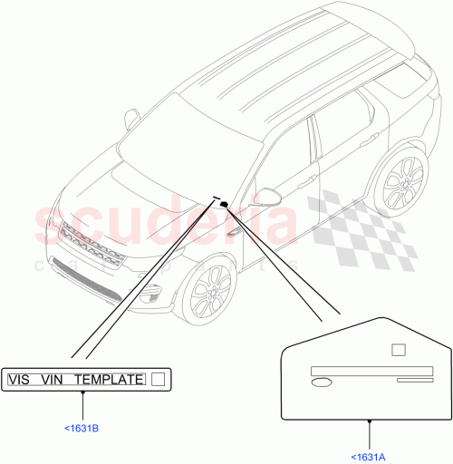 Part Diagram for Land Rover LR084192