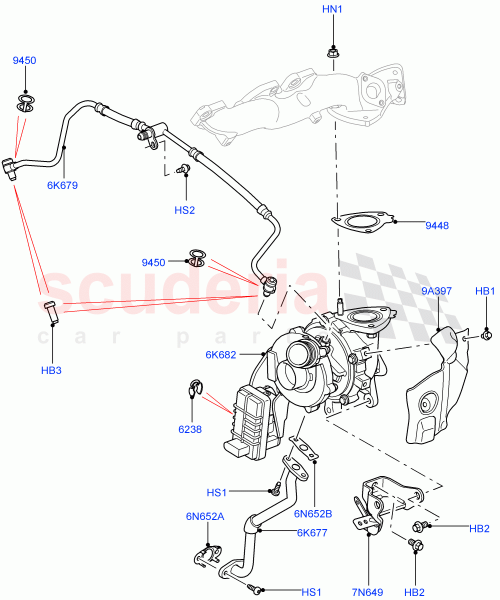 Part Diagram for Land Rover LR013199