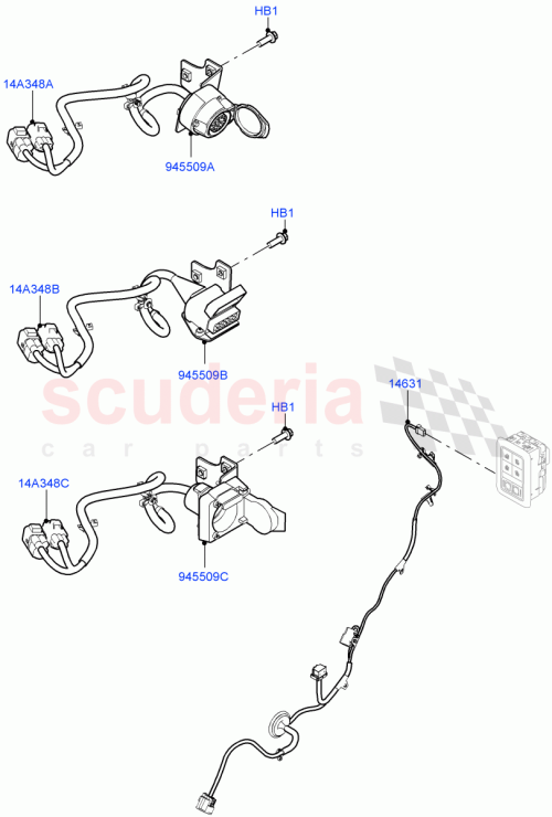 Part Diagram for Land Rover LR048204