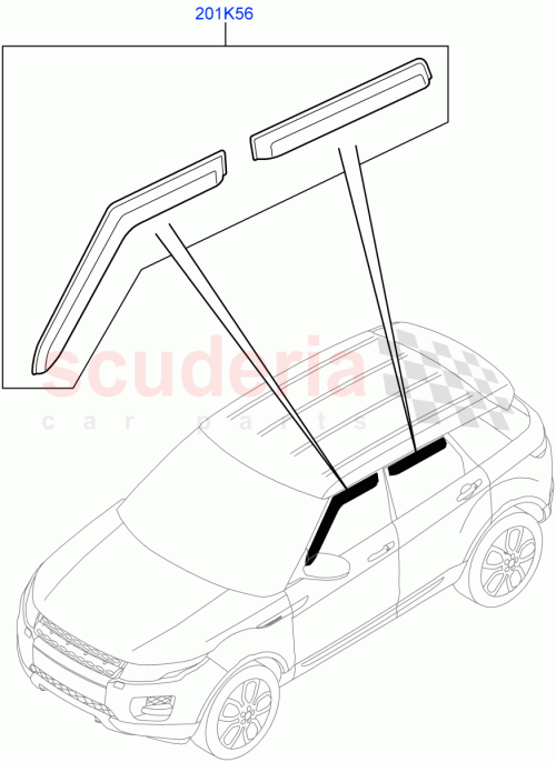 Part Diagram for Land Rover VPLVB0245