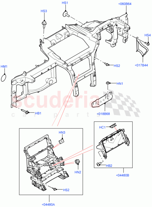 Part Diagram for Land Rover LR109131