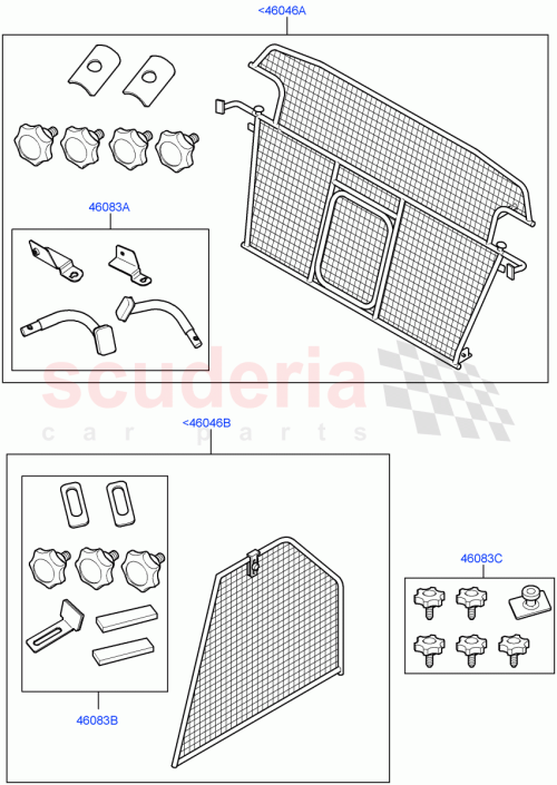 Part Diagram for Land Rover VUB503711