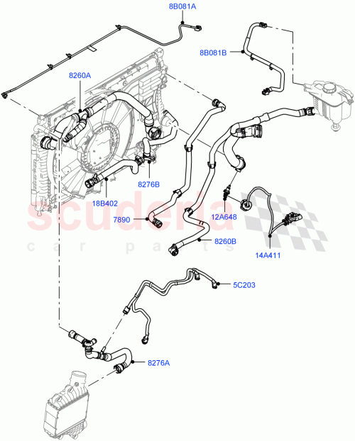 Part Diagram for Land Rover LR115220