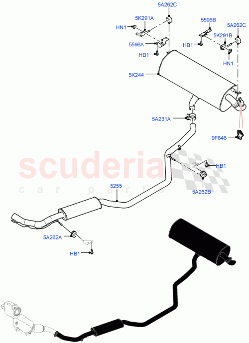 Part Diagram for Land Rover LR159478