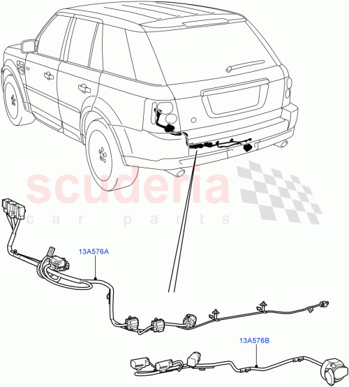 Part Diagram for Land Rover LR020856