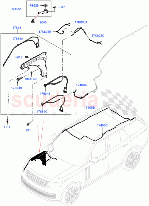 Part Diagram for Land Rover LR153586