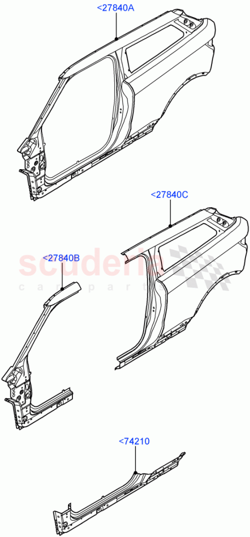 Part Diagram for Land Rover LR054607