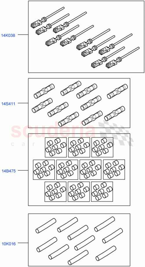 Part Diagram for Land Rover 418953