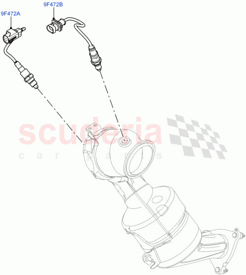 Part Diagram for Land Rover LR116639