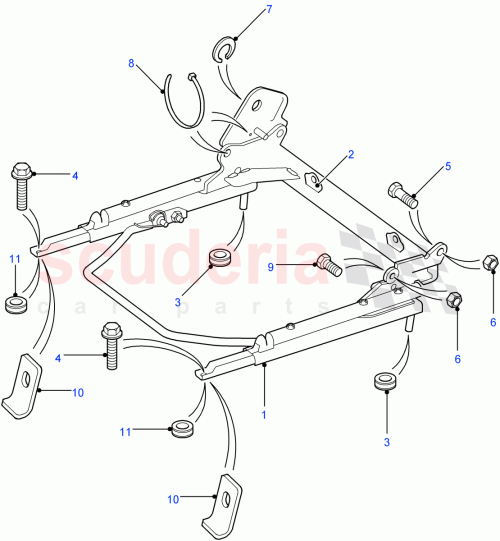 Part Diagram for Land Rover LR045272