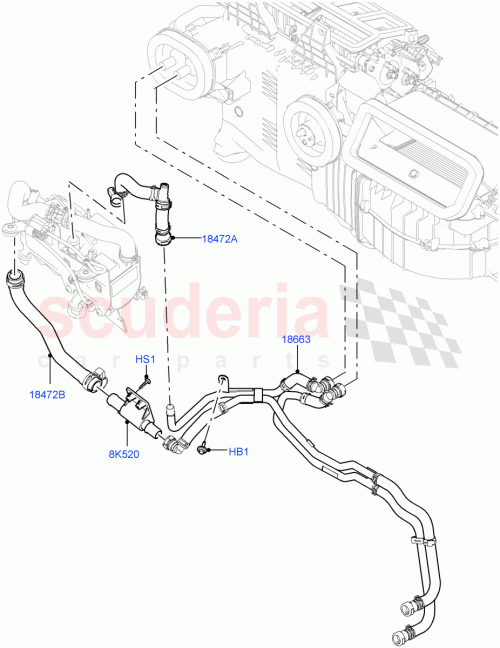 Part Diagram for Land Rover LR081648