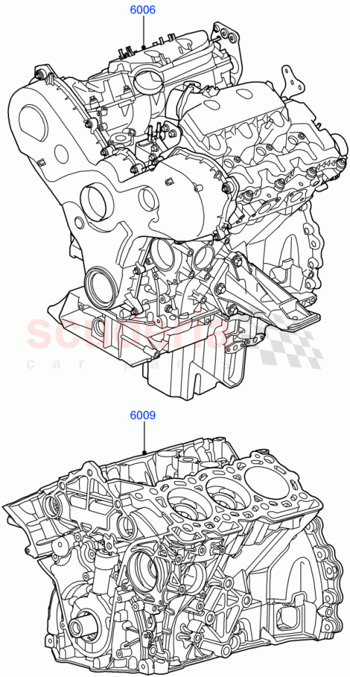 Part Diagram for Land Rover LR018030