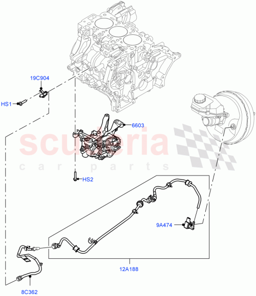 Part Diagram for Land Rover LR124879
