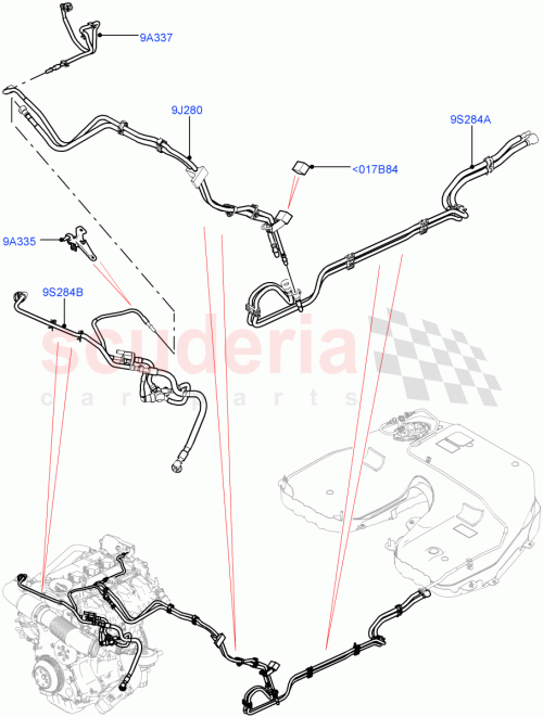 Part Diagram for Land Rover LR057637