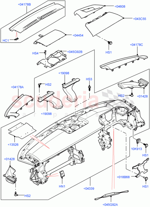 Part Diagram for Land Rover LR082404