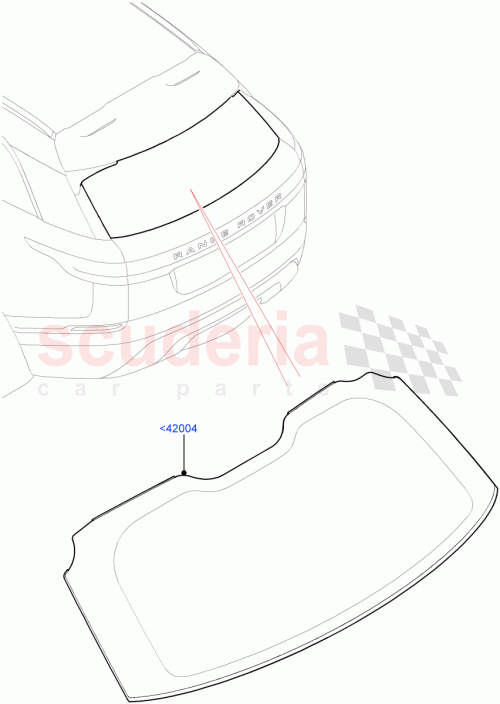 Part Diagram for Land Rover LR126001