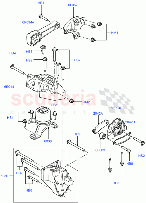 Part Diagram for Land Rover LR047370