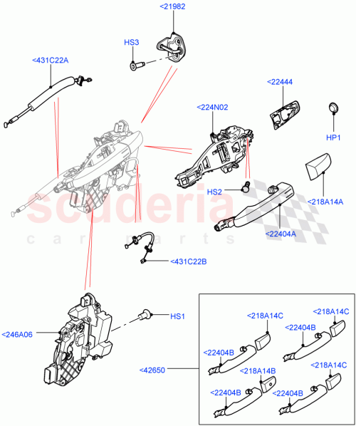 Part Diagram for Land Rover LR079197