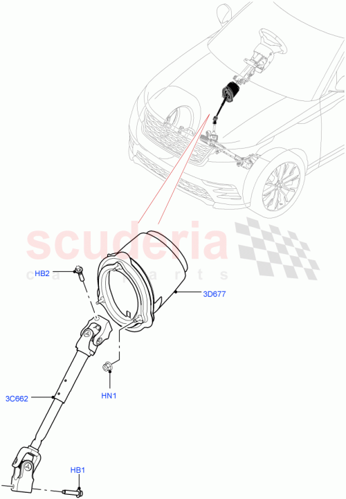 Part Diagram for Land Rover LR091086