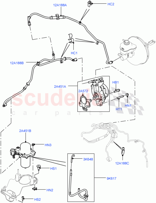Part Diagram for Land Rover LR048850