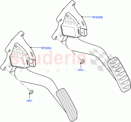 Part Diagram for Land Rover LR027140