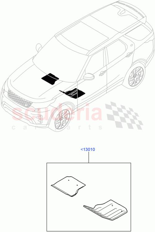 Part Diagram for Land Rover LR106214