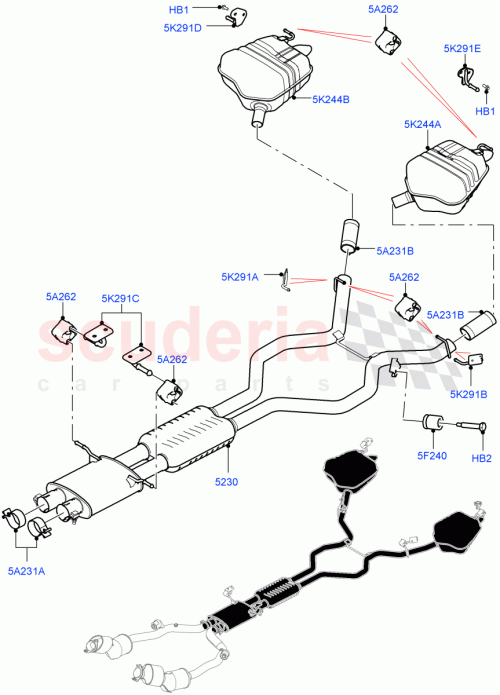 Part Diagram for Land Rover LR126085