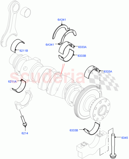 Part Diagram for Land Rover LR161196